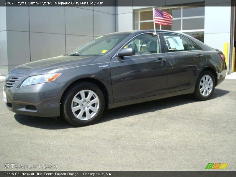 Magnetic Gray Metallic / Ash 2007 Toyota Camry Hybrid