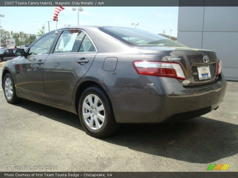 Magnetic Gray Metallic / Ash 2007 Toyota Camry Hybrid