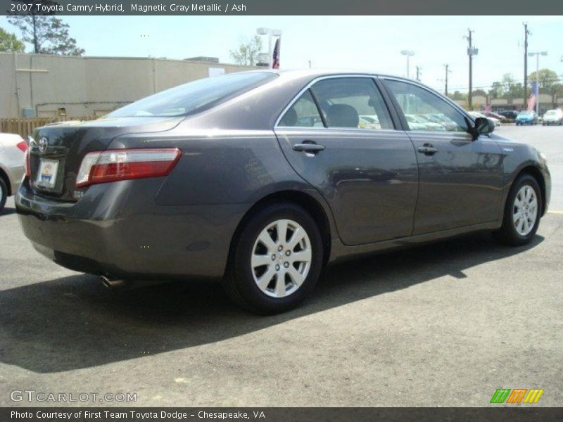 Magnetic Gray Metallic / Ash 2007 Toyota Camry Hybrid