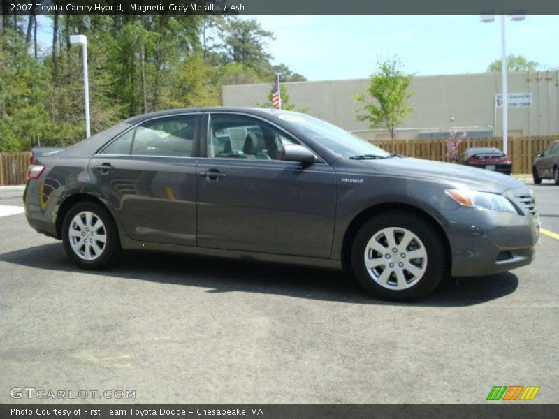 Magnetic Gray Metallic / Ash 2007 Toyota Camry Hybrid