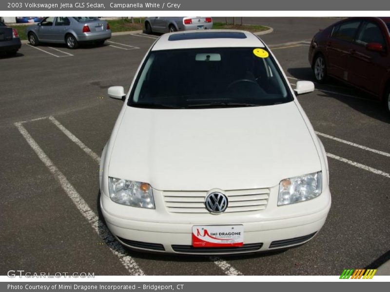 Campanella White / Grey 2003 Volkswagen Jetta GLS Sedan