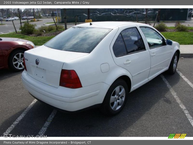 Campanella White / Grey 2003 Volkswagen Jetta GLS Sedan