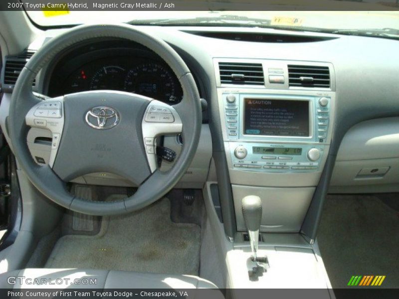 Magnetic Gray Metallic / Ash 2007 Toyota Camry Hybrid