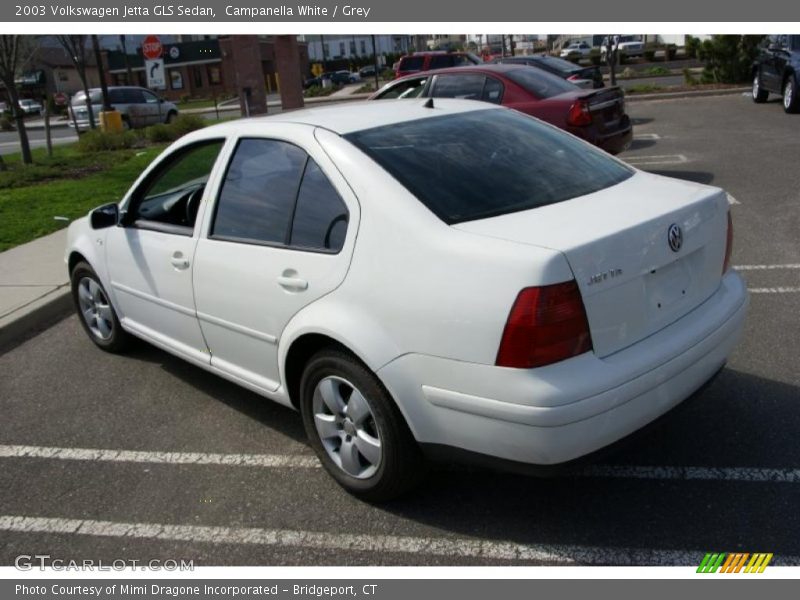 Campanella White / Grey 2003 Volkswagen Jetta GLS Sedan
