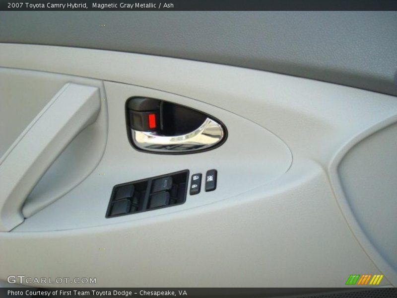 Magnetic Gray Metallic / Ash 2007 Toyota Camry Hybrid