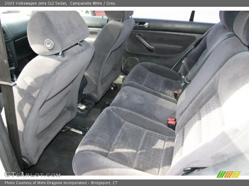 Campanella White / Grey 2003 Volkswagen Jetta GLS Sedan
