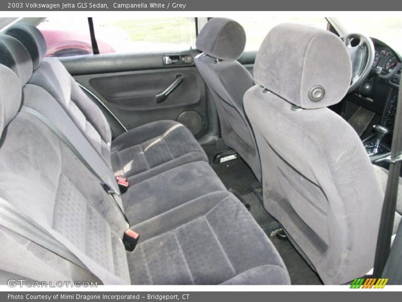 Campanella White / Grey 2003 Volkswagen Jetta GLS Sedan