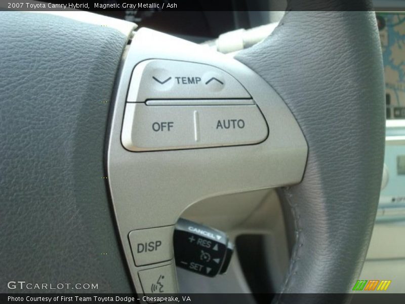 Magnetic Gray Metallic / Ash 2007 Toyota Camry Hybrid