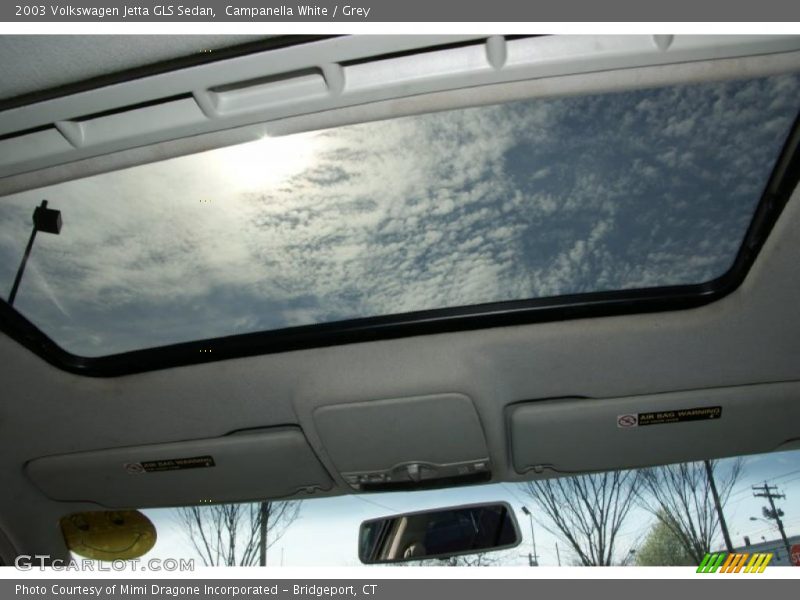 Campanella White / Grey 2003 Volkswagen Jetta GLS Sedan