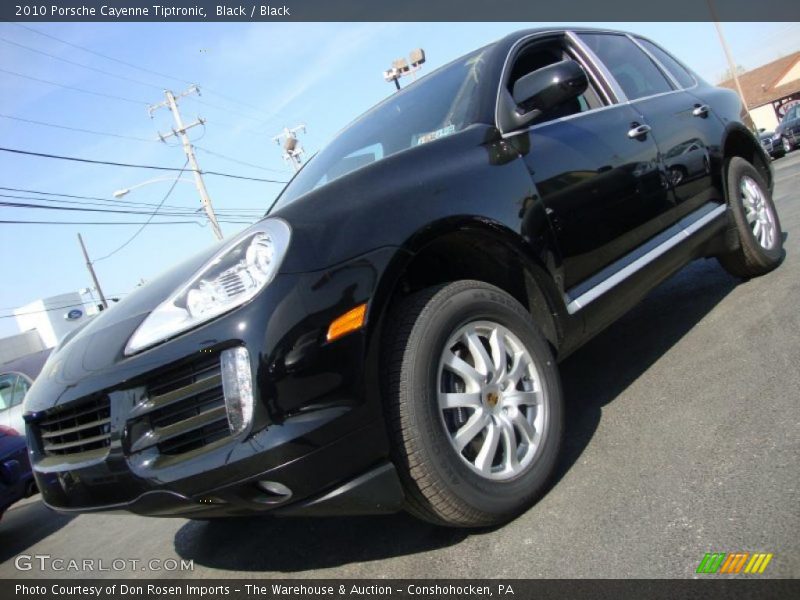 Black / Black 2010 Porsche Cayenne Tiptronic
