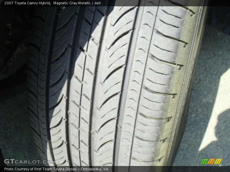 Magnetic Gray Metallic / Ash 2007 Toyota Camry Hybrid