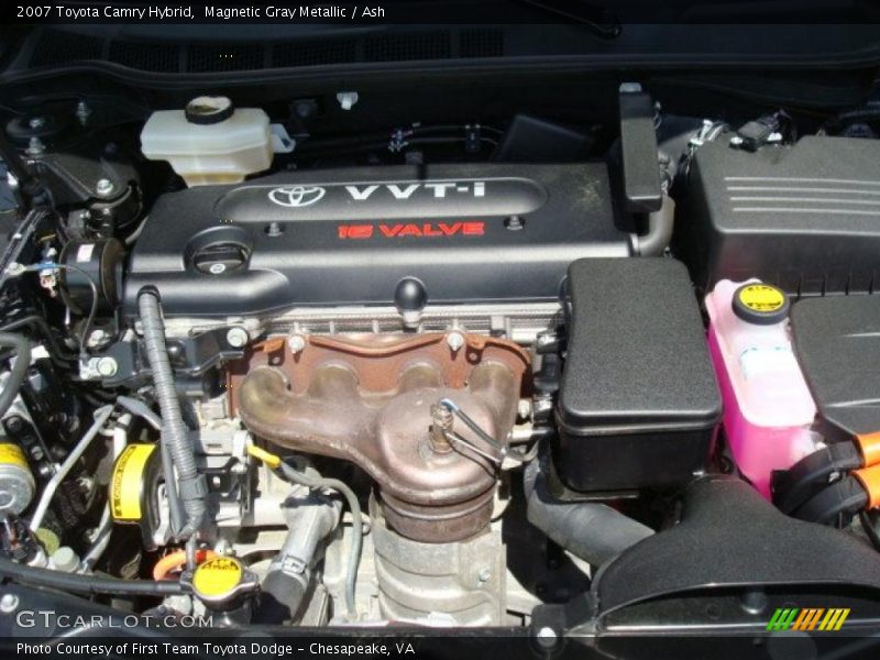 Magnetic Gray Metallic / Ash 2007 Toyota Camry Hybrid