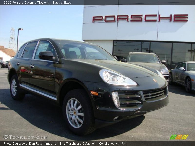 Black / Black 2010 Porsche Cayenne Tiptronic