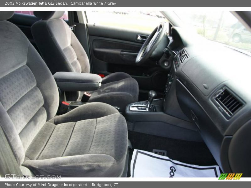 Campanella White / Grey 2003 Volkswagen Jetta GLS Sedan