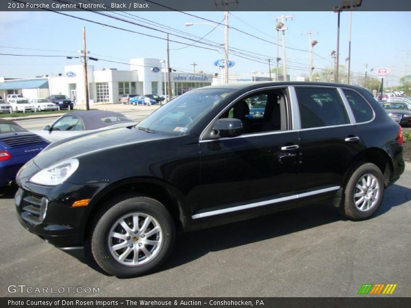 Black / Black 2010 Porsche Cayenne Tiptronic