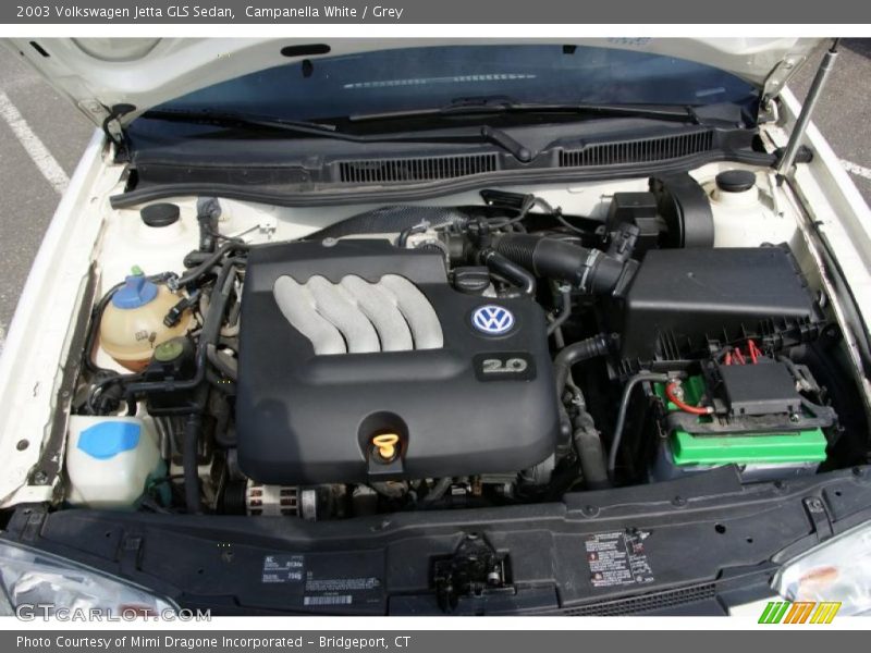 Campanella White / Grey 2003 Volkswagen Jetta GLS Sedan