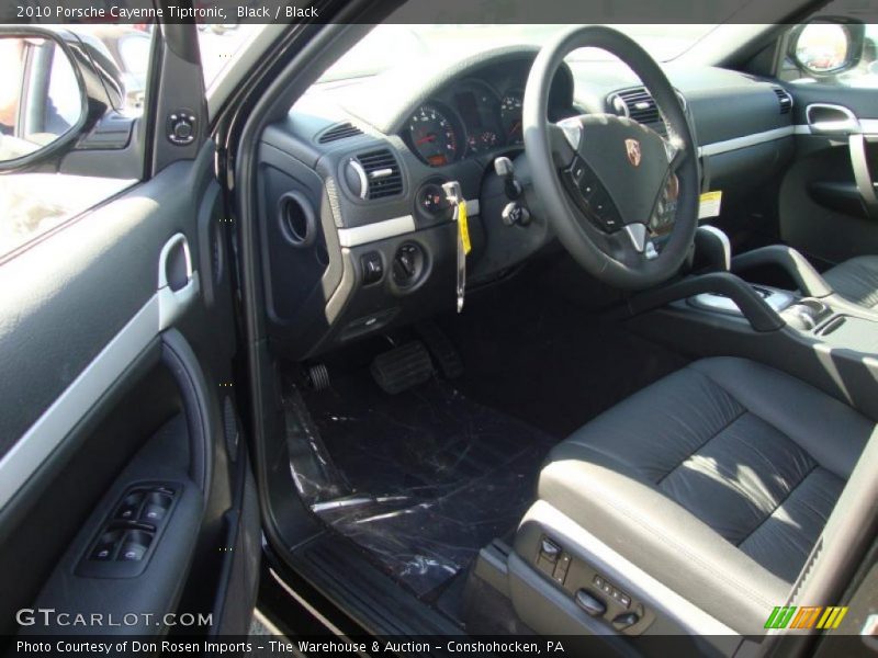 Black / Black 2010 Porsche Cayenne Tiptronic