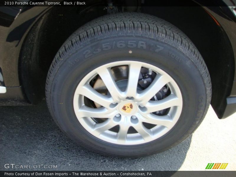 Black / Black 2010 Porsche Cayenne Tiptronic