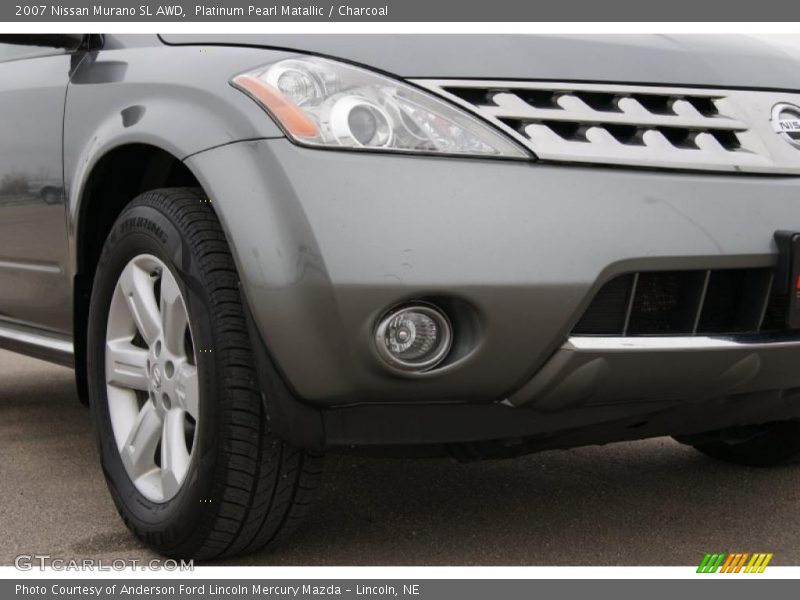 Platinum Pearl Matallic / Charcoal 2007 Nissan Murano SL AWD