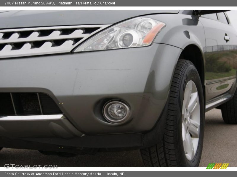 Platinum Pearl Matallic / Charcoal 2007 Nissan Murano SL AWD