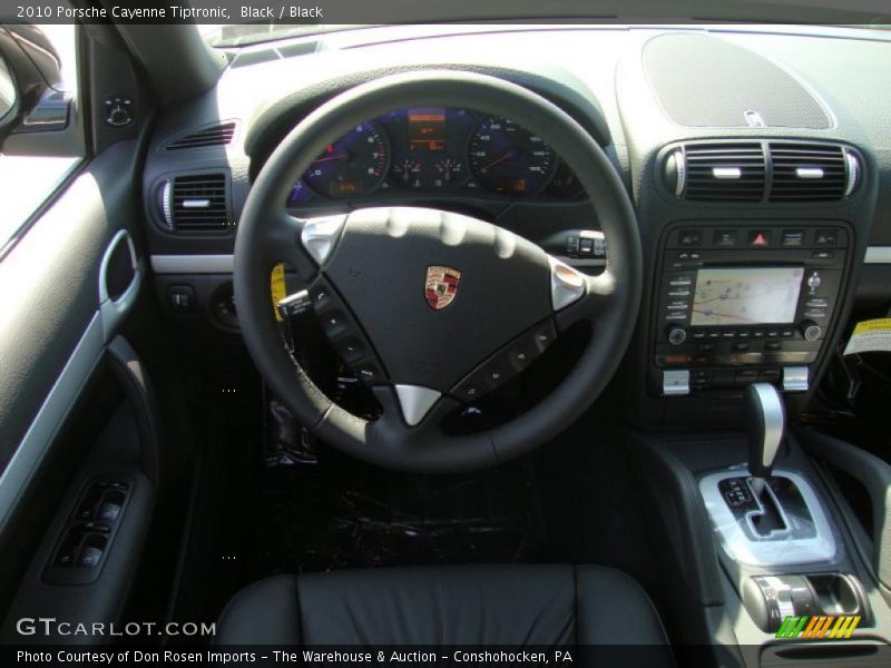 Black / Black 2010 Porsche Cayenne Tiptronic