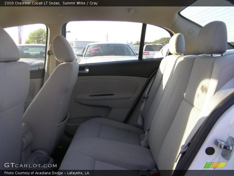 Summit White / Gray 2009 Chevrolet Cobalt LT Sedan