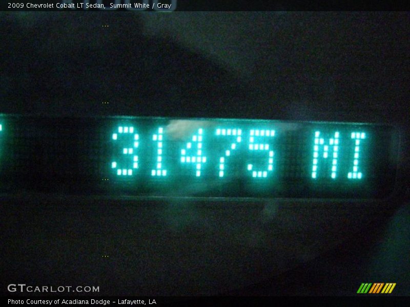 Summit White / Gray 2009 Chevrolet Cobalt LT Sedan