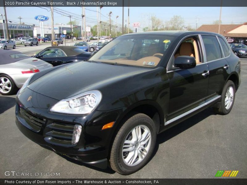 Black / Havanna/Sand Beige 2010 Porsche Cayenne Tiptronic