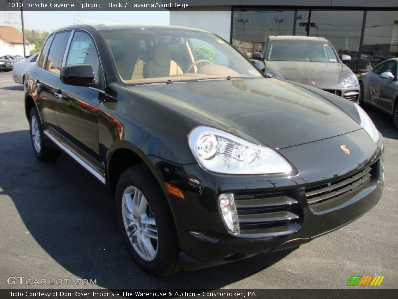 Black / Havanna/Sand Beige 2010 Porsche Cayenne Tiptronic