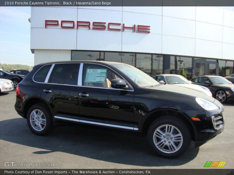 Black / Havanna/Sand Beige 2010 Porsche Cayenne Tiptronic