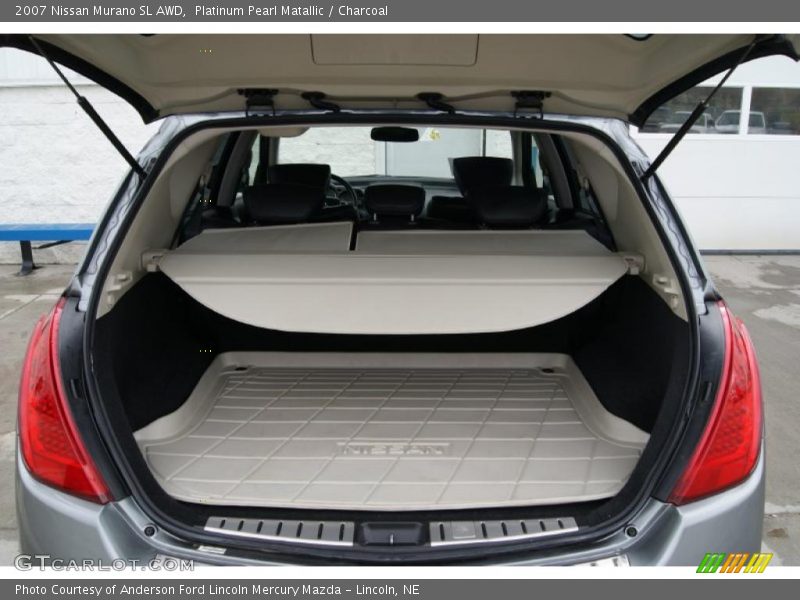 Platinum Pearl Matallic / Charcoal 2007 Nissan Murano SL AWD