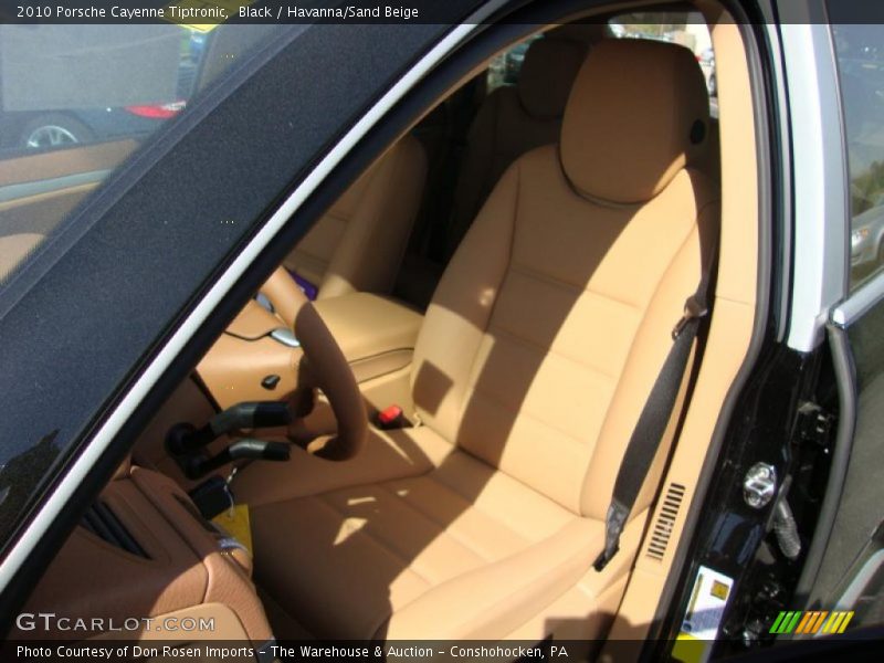 Black / Havanna/Sand Beige 2010 Porsche Cayenne Tiptronic