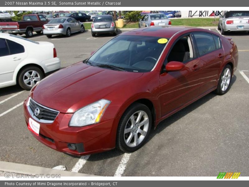 Sonoma Sunset Metallic / Charcoal 2007 Nissan Maxima 3.5 SE