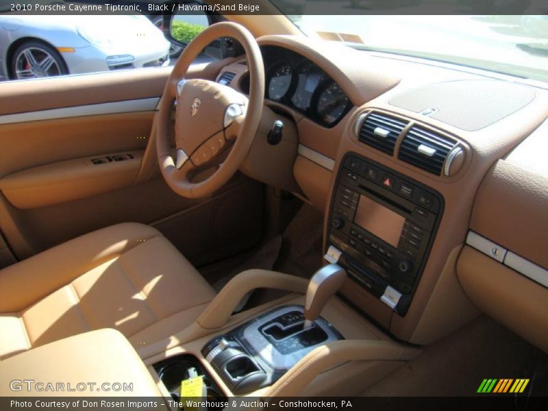 Black / Havanna/Sand Beige 2010 Porsche Cayenne Tiptronic