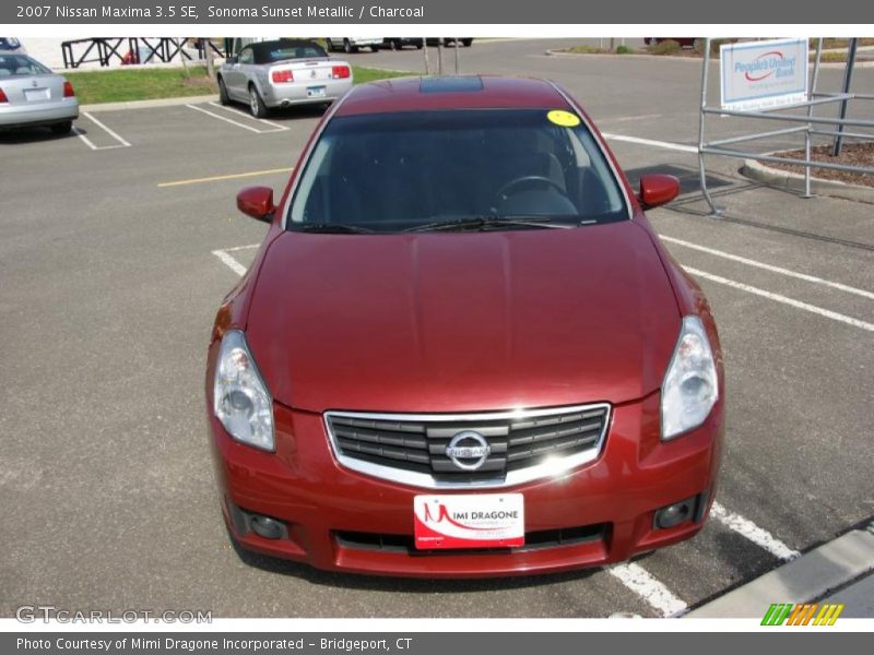 Sonoma Sunset Metallic / Charcoal 2007 Nissan Maxima 3.5 SE