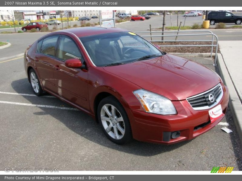 Sonoma Sunset Metallic / Charcoal 2007 Nissan Maxima 3.5 SE