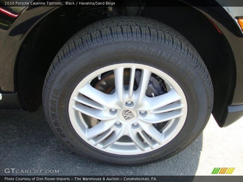 Black / Havanna/Sand Beige 2010 Porsche Cayenne Tiptronic