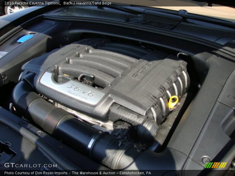Black / Havanna/Sand Beige 2010 Porsche Cayenne Tiptronic