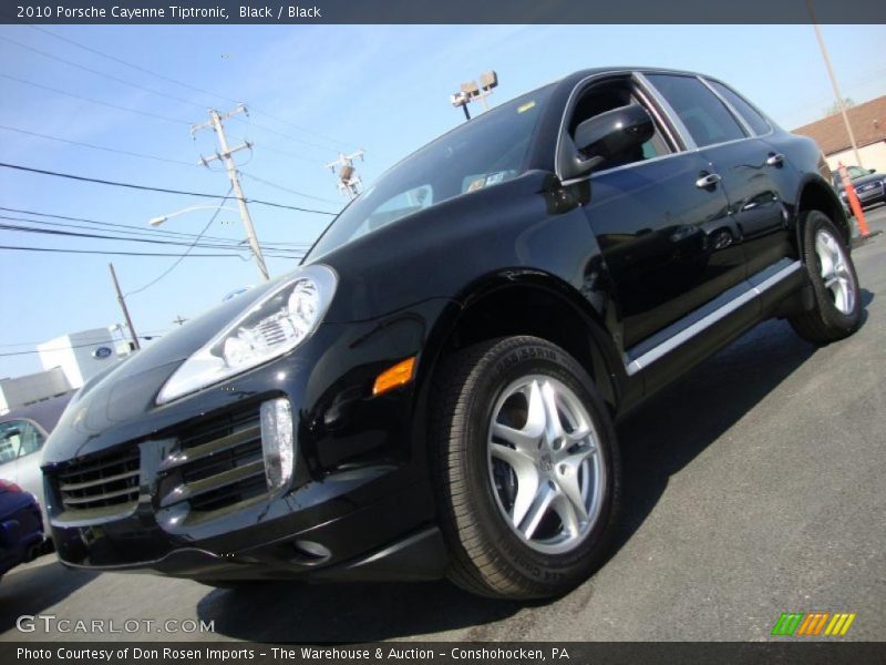 Black / Black 2010 Porsche Cayenne Tiptronic