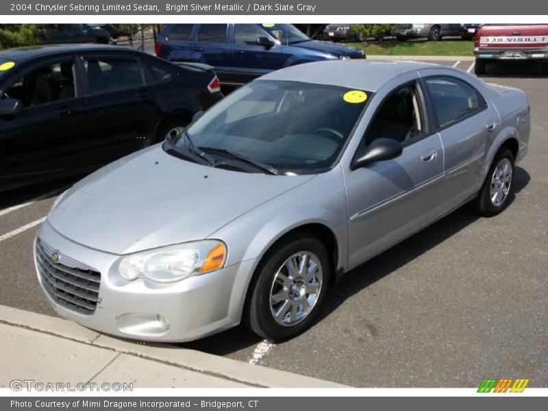 Bright Silver Metallic / Dark Slate Gray 2004 Chrysler Sebring Limited Sedan