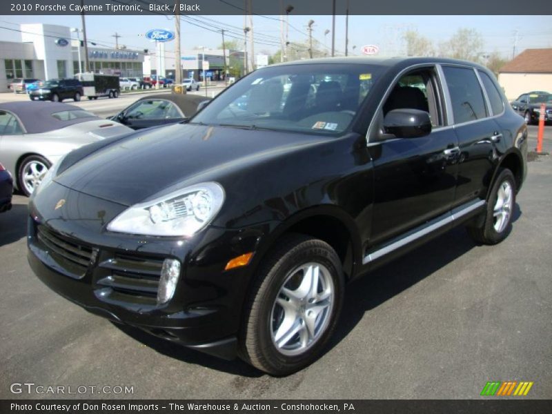 Black / Black 2010 Porsche Cayenne Tiptronic