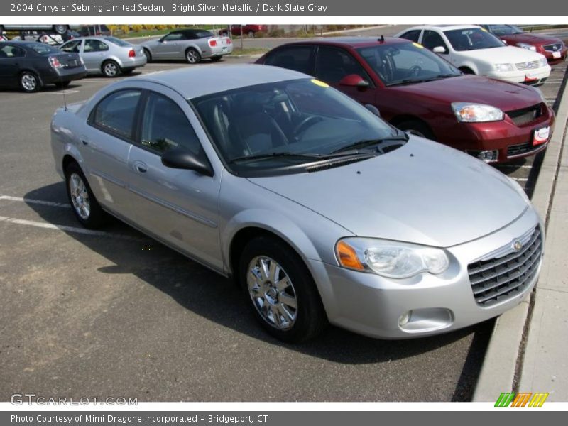 Bright Silver Metallic / Dark Slate Gray 2004 Chrysler Sebring Limited Sedan