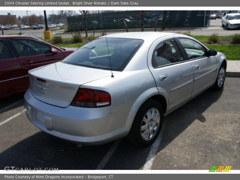Bright Silver Metallic / Dark Slate Gray 2004 Chrysler Sebring Limited Sedan