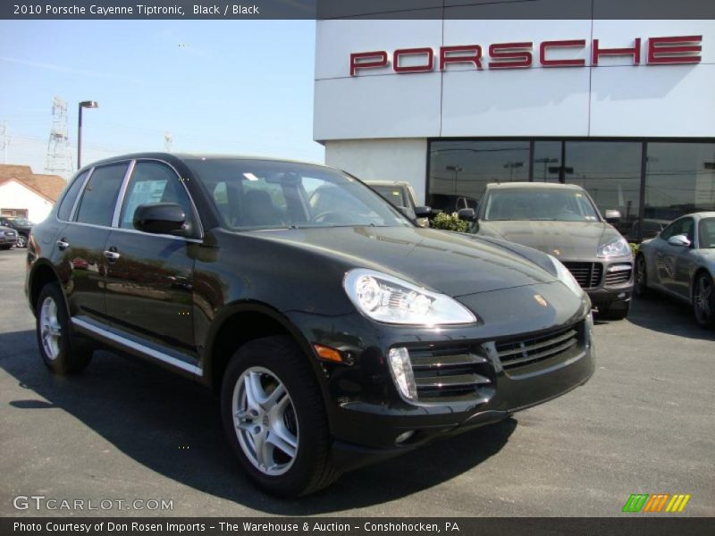 Black / Black 2010 Porsche Cayenne Tiptronic
