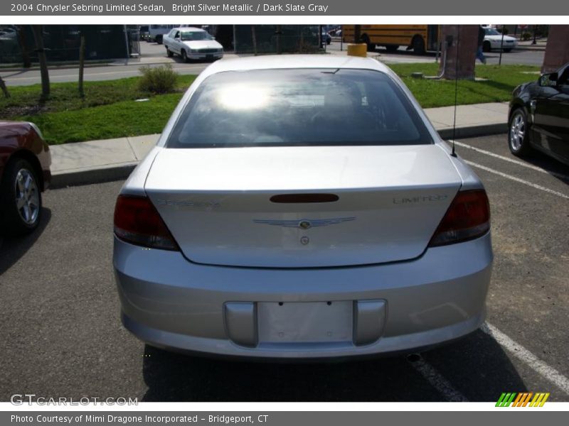 Bright Silver Metallic / Dark Slate Gray 2004 Chrysler Sebring Limited Sedan