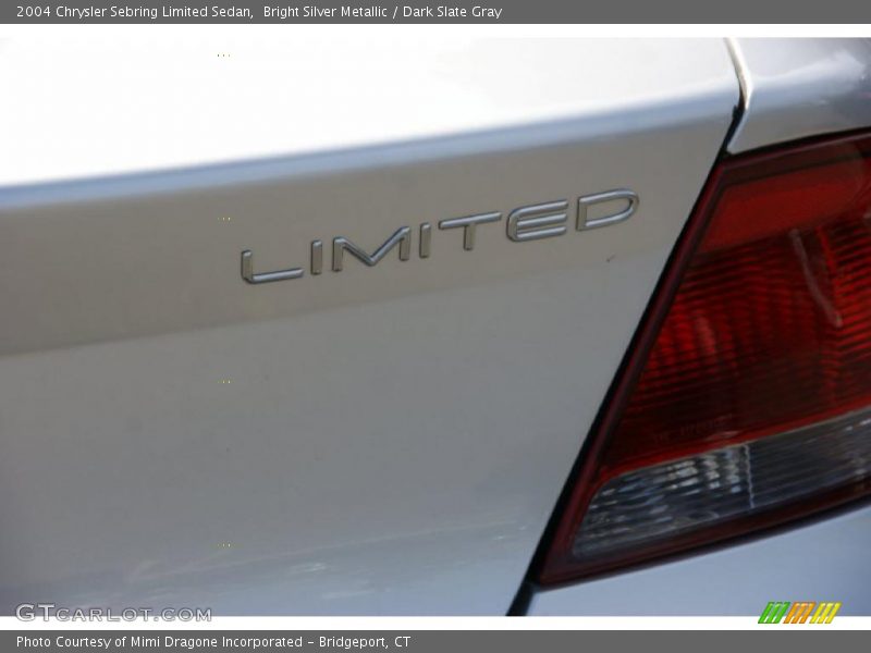 Bright Silver Metallic / Dark Slate Gray 2004 Chrysler Sebring Limited Sedan