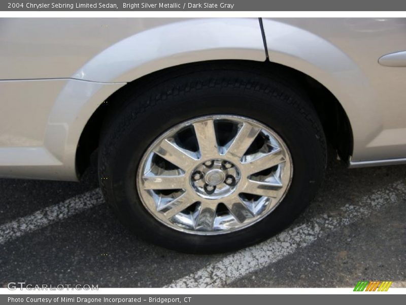 Bright Silver Metallic / Dark Slate Gray 2004 Chrysler Sebring Limited Sedan