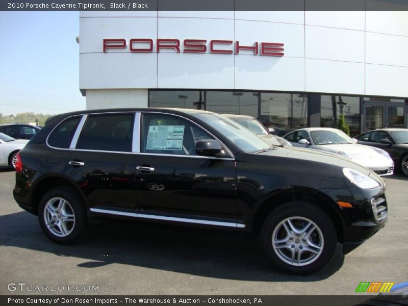 Black / Black 2010 Porsche Cayenne Tiptronic