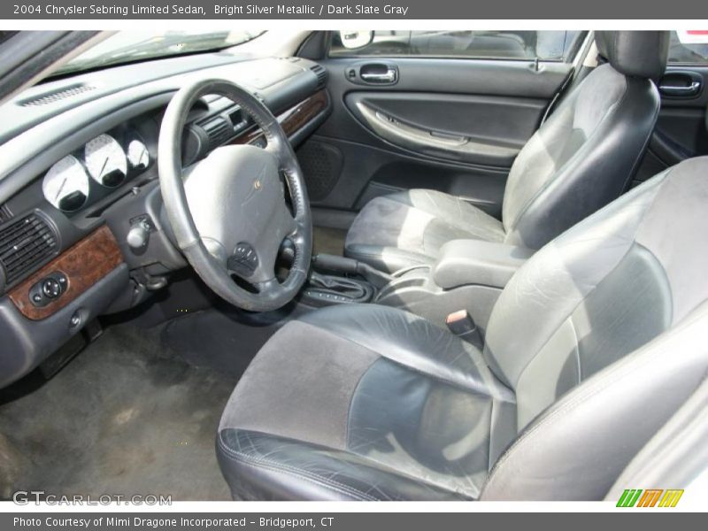 Bright Silver Metallic / Dark Slate Gray 2004 Chrysler Sebring Limited Sedan
