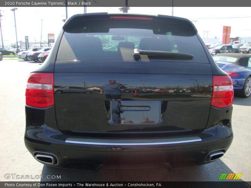 Black / Black 2010 Porsche Cayenne Tiptronic